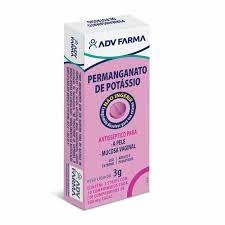 Permanganato Potássio 100mg 10 comprimidos