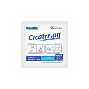 Gaze N.Adere Cicatrisan 10 Un