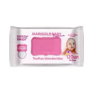 Toalha Umed Marigold Aloe Vera Rosa 120 Un