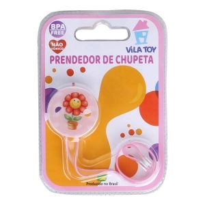 VILA TOY PRENDEDOR DE CHUPETA AZUL x 1
