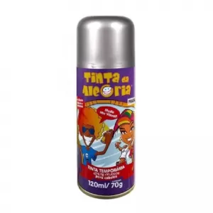 Hair Spray Tinta da Alegria Prata