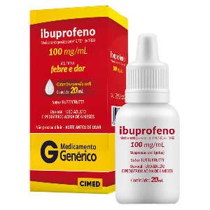 Ibuprofeno Gotas 100mg/ml 20ml