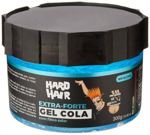HARD HAIR GEL COLA AZUL 250 G x 1