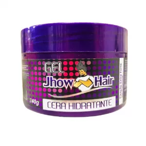 JHOW HAIR GEL FIXADOR CAPILAR CERA HIDRATANTE 240 G x 1