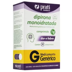 Dipirona 1000Mg 30Cps
