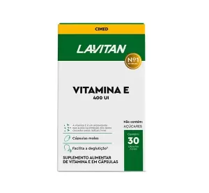 Lavitan Vitamina E 30 Cápsulas Gel