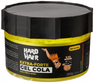HARD HAIR GEL COLA AMARELO 250 G x 1