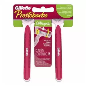GILLETTE PRE ULTRA APARELHO DEPILATORIO FEMININO ALOE VERA x 2