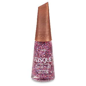 Esm Risque Livre P Brilhar Cravejada Glitter 8Ml