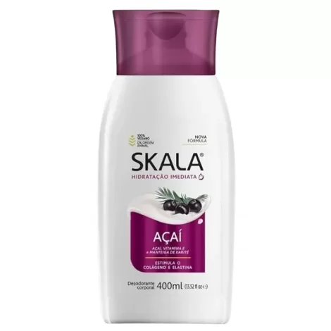 SKALA LOCAO HIDRATANTE CORPORAL ACAI 400 ML x 1