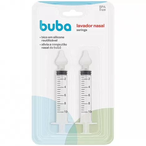 Kit Lavador Nasal Seringa 2Un