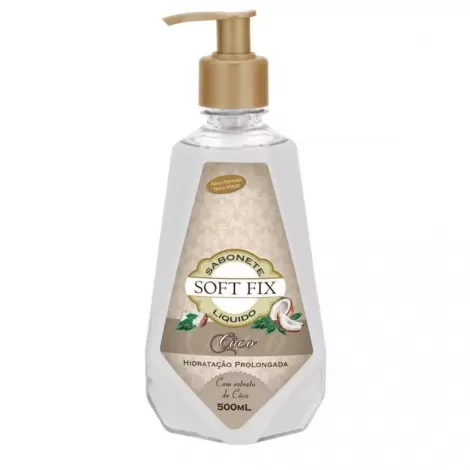 SOFTFIX SABONETE LIQUIDO DE COCO 500 ML x 1