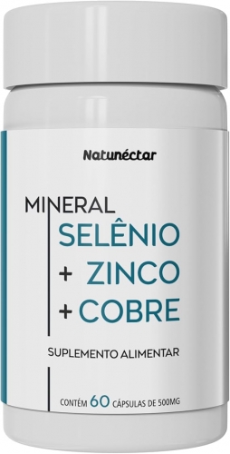 Selenio+Zinco+Cobre 60Capsulas