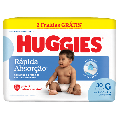Fd Huggies Tripla Mega G 30Un