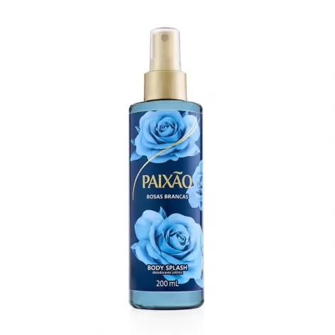 Body Splash Paixao 200Ml Rosas Brancas