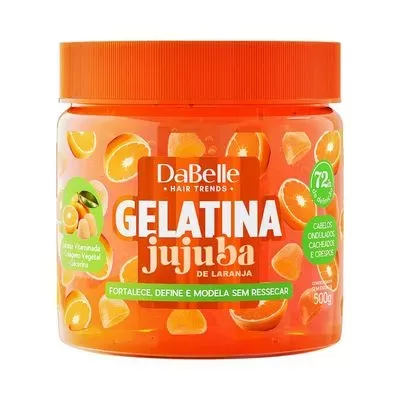 Gelatina Dabelle Jujuba De Laranja 500G