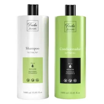 Kit Sh+Cond Fada Madrinha Pistache E Pantenol1000ml Sh+Cond