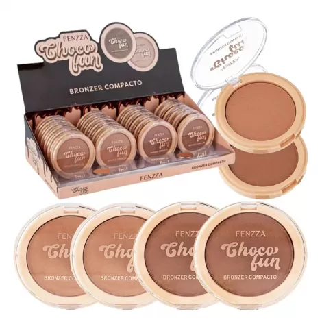 Make Bronzer Compacto Facial Fenzza 1Un