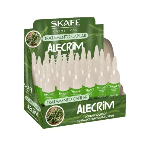 Ampola Cap Skafe 10Ml Alecrim