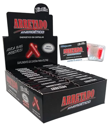 Arretado Energ Cafeina 2 Cap