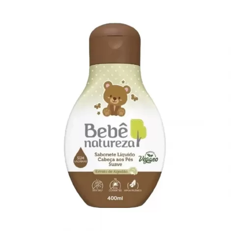Sab Liq Bebe Naturez Cabpes Suave 400Ml