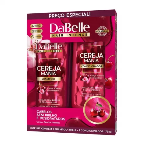 Kit Dabelle Cereja Mania Sh+Cond 425Ml