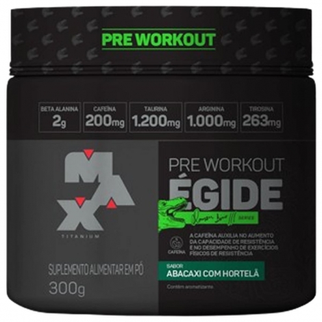 Pre Treino Max Titanium 300 G