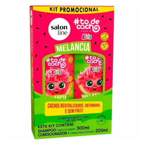 Kit Inf S.Line Kids #Tdc Melancia 200 Ml