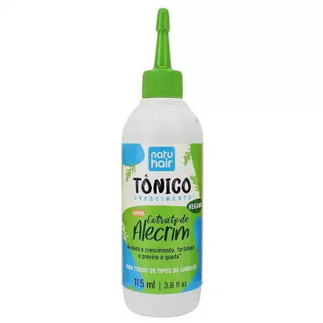 NATU HAIR LIQUIDO TONICO CAPILAR EXTRATO DE ALECRIM 115 ML x 1