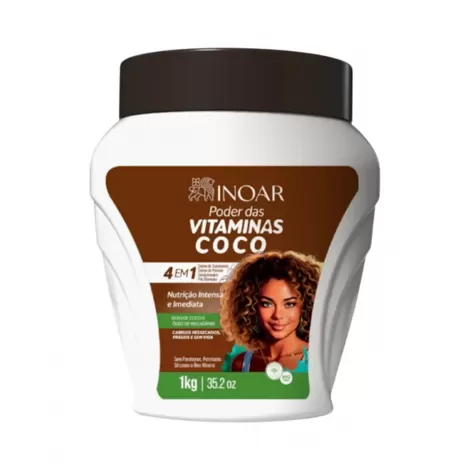 Cr Trat Inoar Poder Das Vit Coco 1Kg