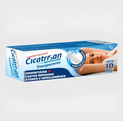 CICATRISAN SFM CURATIVO TRANSPARENTE CUR CX X 10