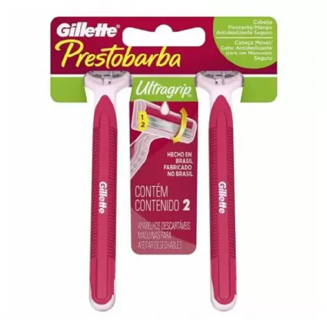 GILLETTE PRE ULTRA APARELHO DEPILATORIO FEMININO ALOE VERA x 2